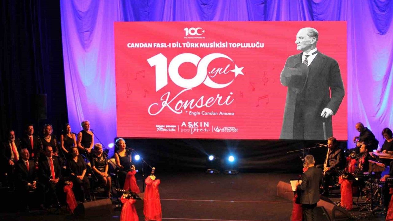 Cumhuriyetin 100’ncü yılına özel Türk Musikisi konseri