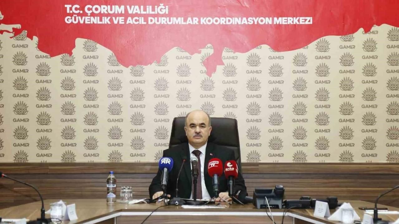 Çorum Valisi Dağlı; ”112 Acil Çağrı Merkezimiz Türkiye genelinde 2023 yılı asılsız çağrı oranında ikinci sırada”