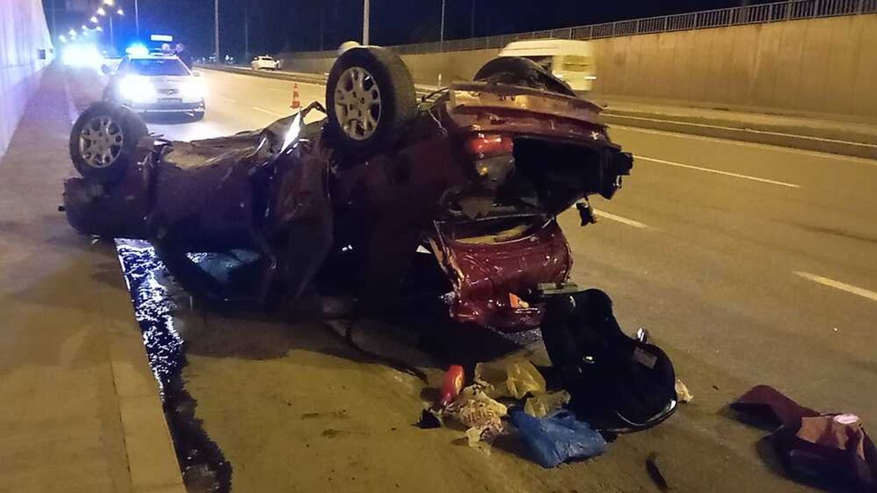 Çorum'da trafik kazası: 1 çocuk öldü, 3 çocukta yaralandı