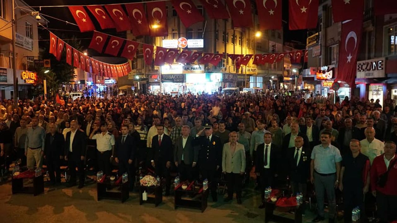 15 Temmuz’un 6’ncı yıldönümünde Osmancıklılar Demokrasi Nöbetinde buluştu