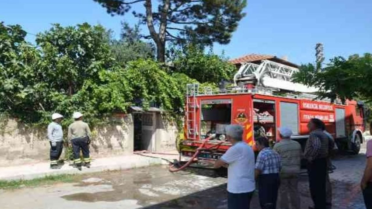 Osmancık'ta ev yangını korkuttu