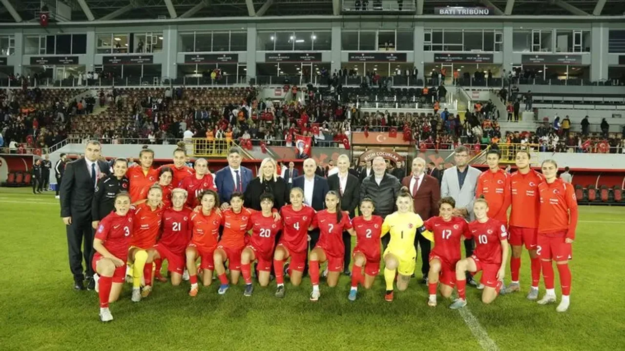 A Milli Kadın Futbol Takımı,Çorum'da Lüksemburg’u 1-0 mağlup etti