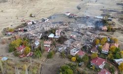 Çıkan yangında 39’u ev 53 bina hasar gördü