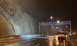 Heyelan riski nedeniyle trafiğe kapanan Bolu Dağı Tüneli’nde son durum