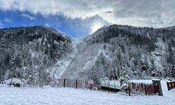 Ayder Yaylası’ndan kartpostallık kar manzaraları