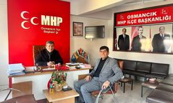 Başkan A.Adayı Sivritepe’den MHP İlçe Başkanı Dölcü’ye ziyaret