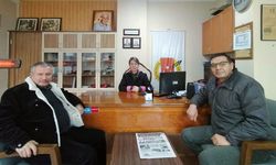 Başkan Onan’dan gazetemize ziyaret