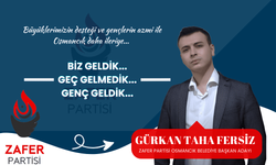 Osmancık’ın en genç Belediye Başkan Adayı 21 yaşındaki Gürkan Fersiz