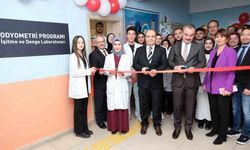 Hitit Üniversitesi’nde “Odyometri Programı İşitme ve Denge Laboratuvarı” açıldı