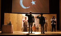 KBÜ’de "Kurtuluş Anadolu" adlı tiyatro gösterimi