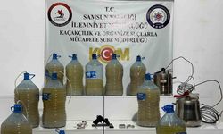 Samsun’da polisten yılbaşı öncesi sahte içki imalathanesine baskın