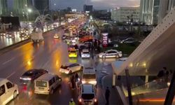 Ankara'da 26 araç birbirine girdi: 3 yaralı