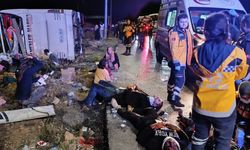 Yolcu otobüsü devrildi 9 ölü 30 yaralı
