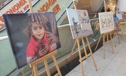 Gazze’deki dramı anlatan karikatür ve resim sergisi açıldı