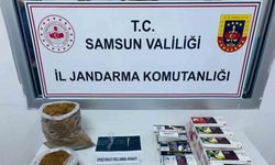 Jandarma kaçak tütün mamulü ele geçirdi