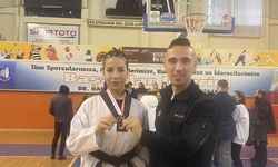 Taekwondo da Osmancık’a Gümüş Madalya
