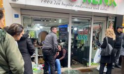 Zonguldak’ta bir kişi yaslandığı işyerinin camı patlayınca yaralandı