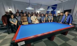 Bilardo turnuvasında şampiyonlar açıklandı