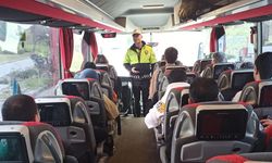 Samsun’da 30 binden fazla yolcuya emniyet kemerinin önemi anlatıldı