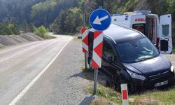 Kastamonu’da direksiyon başında fenalaşarak kaza yapan sürücü hayatını kaybetti