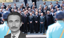 Eski Devlet Bakanı Bekir Aksoy için TBMM'de tören düzenlendi