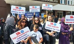 Osmancık'ta öğretmenler 'can güvenliği için'  iş bıraktı