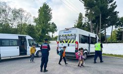 Sinop’ta jandarma denetimleri