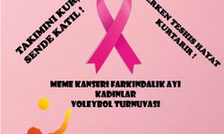 Meme kanserine voleybol maçı ile dikkat çekilecek