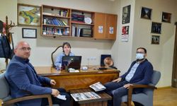Başkan Kasap’tan Evrim Gazetesi’ne “hayırlı olsun” ziyareti