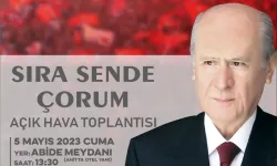MHP Genel Başkanı Bahçeli Çorum’a geliyor
