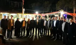 Osmancık'ta mola veren vatandaşlardan AK Parti'ye destek