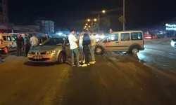 Osmancık'ta zincirleme kaza: 2 yaralı