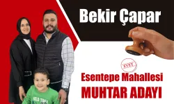 Bekir Çapar, Esentepe’ye hizmet için aday olduğunu açıkladı