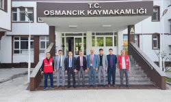 Osmancık Kızılay yönetimi Kaymakam Akpay’ı ziyaret etti