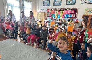 Öğrencilere diş sağlığının önemi anlatıldı
