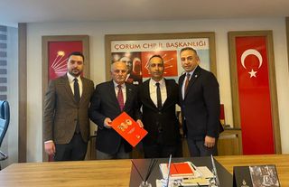 Osman Samsunlu, aday adaylığı dosyasını teslim etti