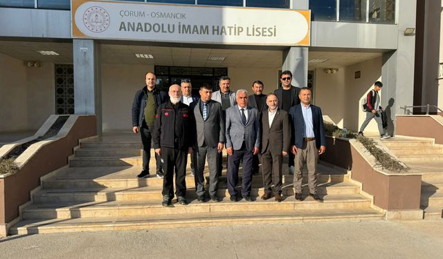 Osmancık Anadolu İmam Hatip Lisesinde Gazze için dua vakti