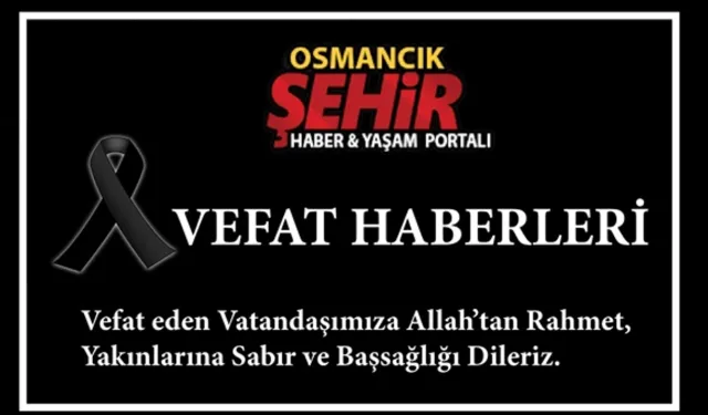 Hacı Yusuf Alıcı vefat etti