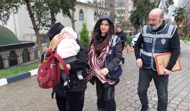 Evden 50 bin lira değerinde altın çalan kadın tutuklandı