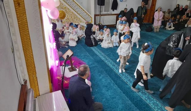 4-6 yaş Kur'an Kursunun kapanış programı gerçekleşti
