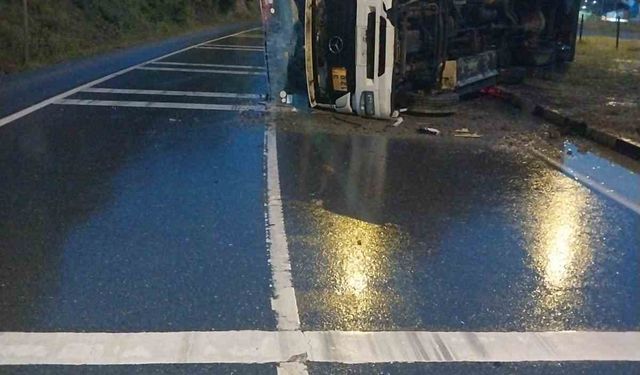 Zonguldak’ta trafik kazası: 1 yaralı