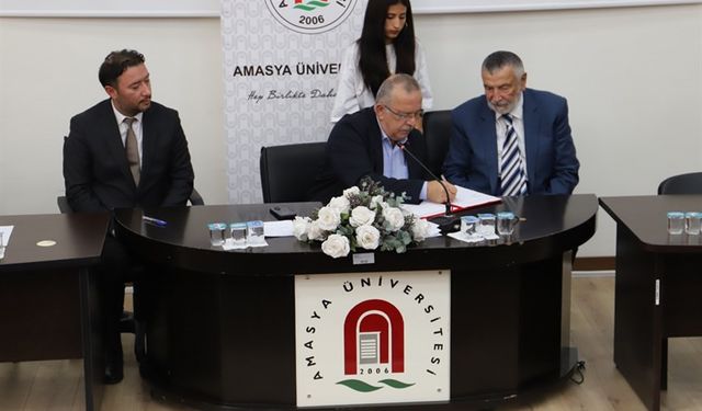 Amasya Üniversitesi’nden 2 firmayla işbirliği protokolü