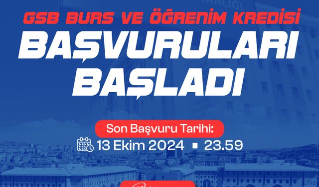 KYK burs ve kredi başvuruları başladı