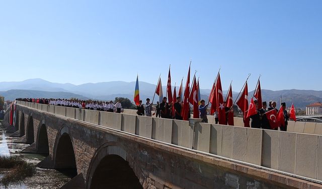 Osmancık'ta Cumhuriyet Yürüyüşü