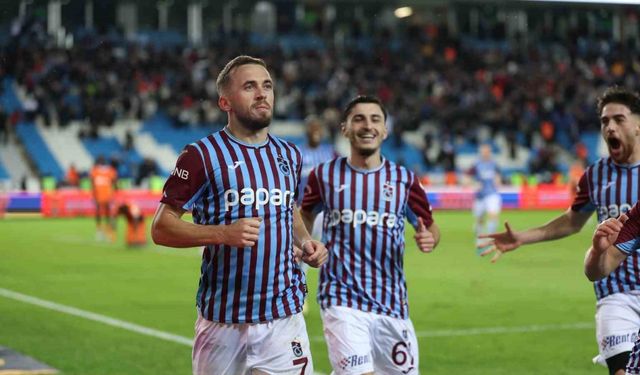 Trendyol Süper Lig: Trabzonspor: 1 - RAMS Başakşehir: 0 (Maç sonucu)