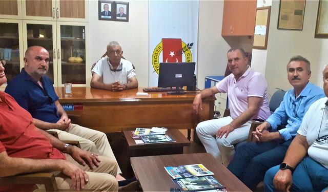 BDDK Üyesi Ahmet Aksu’dan Evrim Gazetesi’ne hayırlı olsun ziyareti