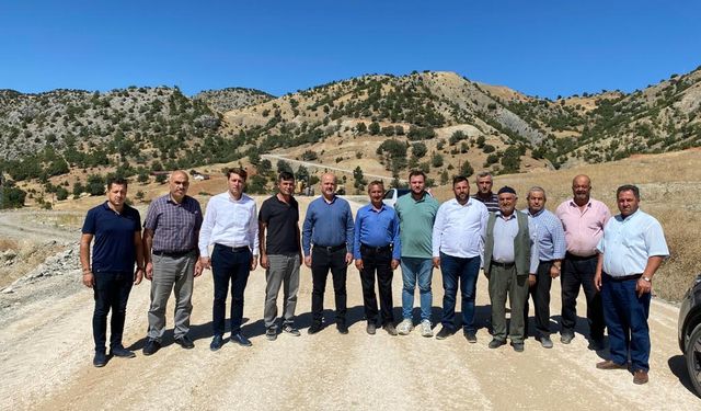 "Verdiğimiz sözü yerde bırakmadık: Osmancık-Öbektaş köy yolu asfaltlanıyor"