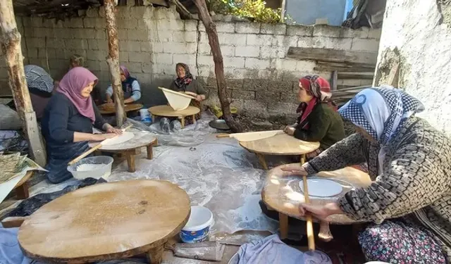 Osmancık’ta dua edilerek başlanılan kış hazırlıkları sürüyor