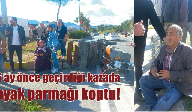 Osmancık'ta yürekleri ağızlara getiren kaza: 2 yaralı