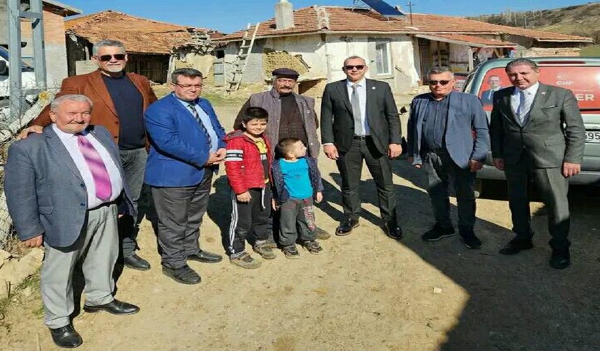 Ümit Er köylerde saha çalışmalarına başladı